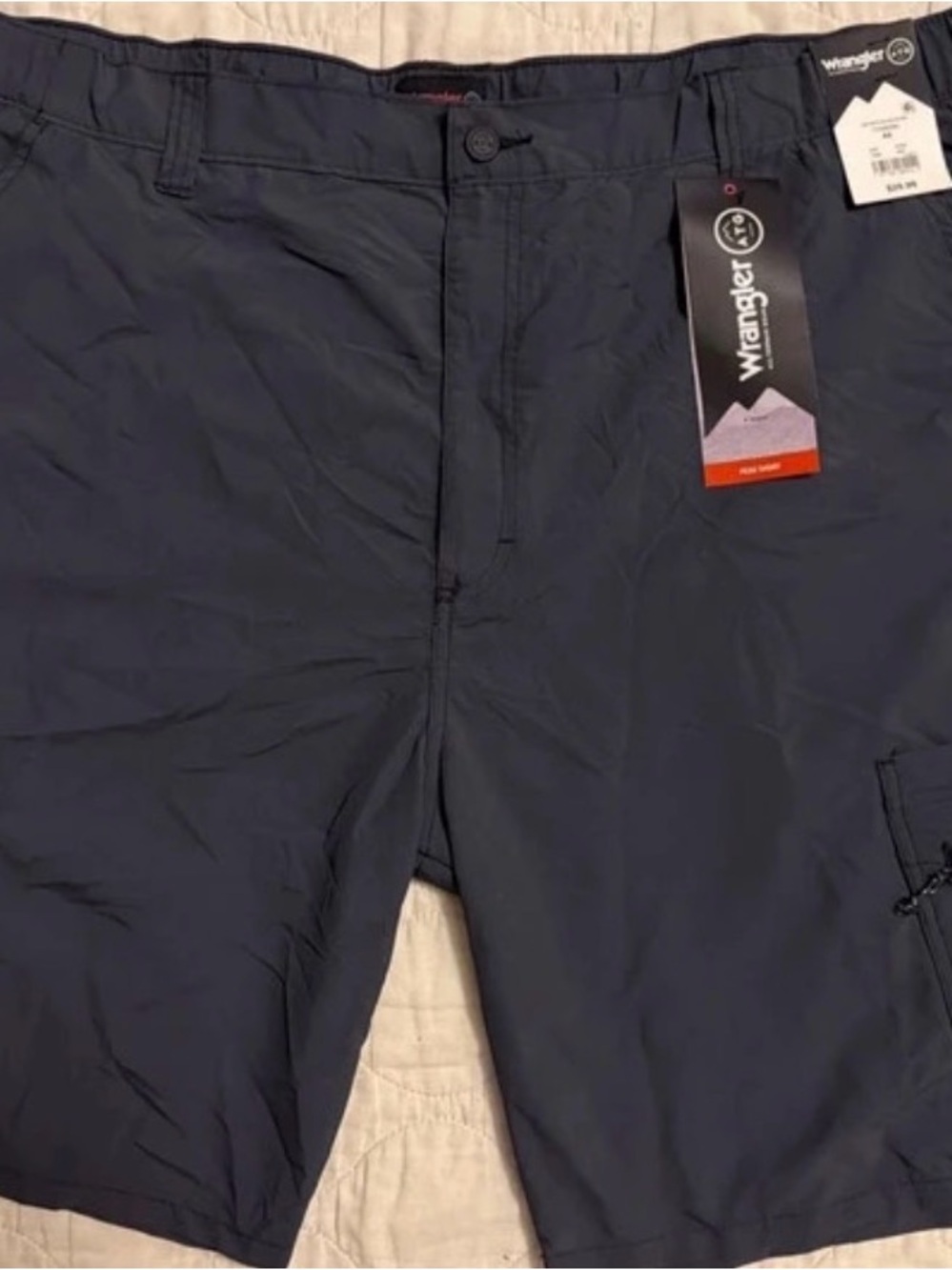 Wrangler Men's Dark Blue Cargo Shorts